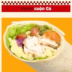 Gyros cuộn cá