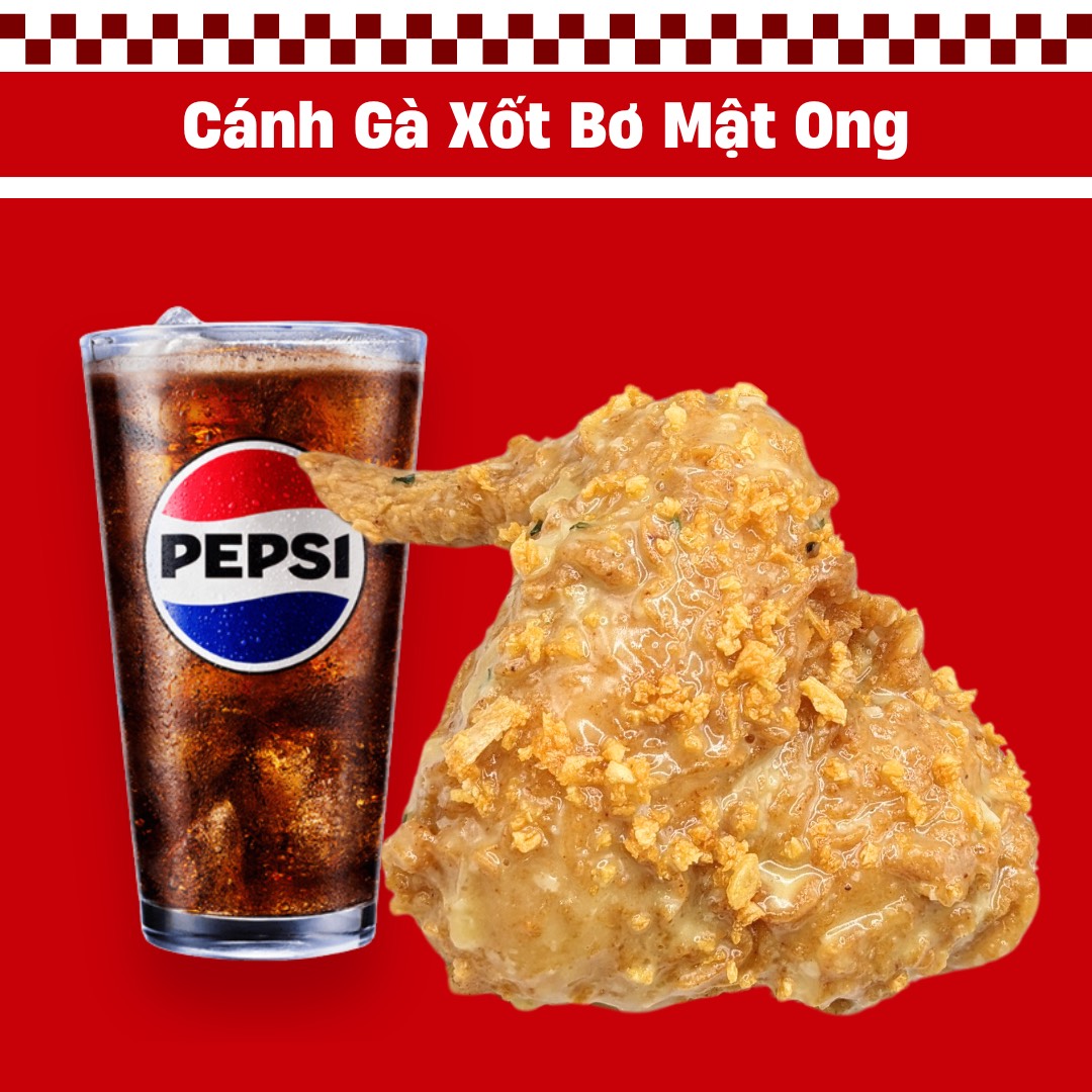Cánh gà bơ mật Ong
