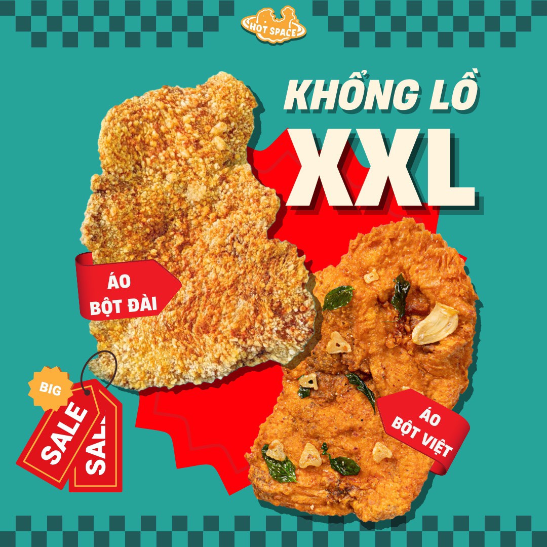 Gà rán khổng lồ XXL